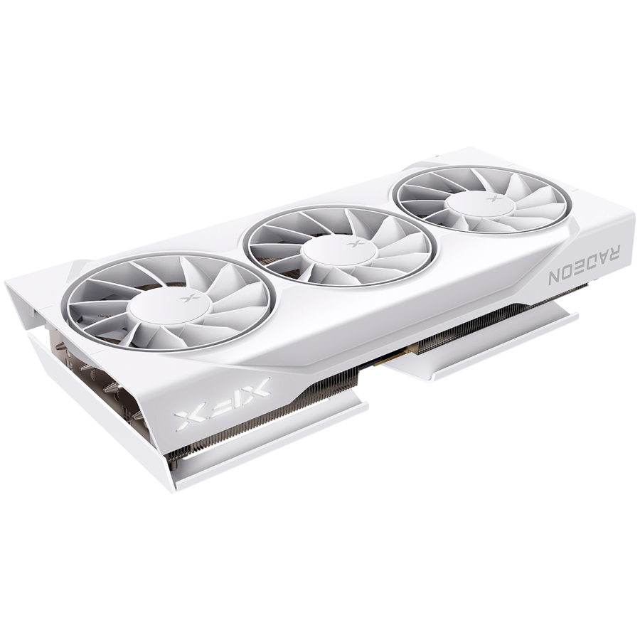 XFX Swift AMD Radeon RX 9060 XT OC White Triple Fan Gaming Edition 16GB GDDR6 128-bit HDMI 2x DP