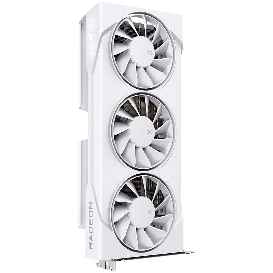XFX Swift AMD Radeon RX 9060 XT OC White Triple Fan Gaming Edition 16GB GDDR6 128-bit HDMI 2x DP