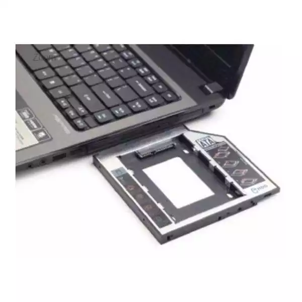 Mounting Frame for 2.5'' HDD/SSD to 5.25'' Slim Bay (for drive up to 12.7 mm)
