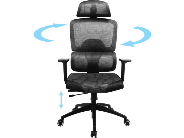 Sandberg Stolica gaming Sandberg ErgoFusion Pro 640-96