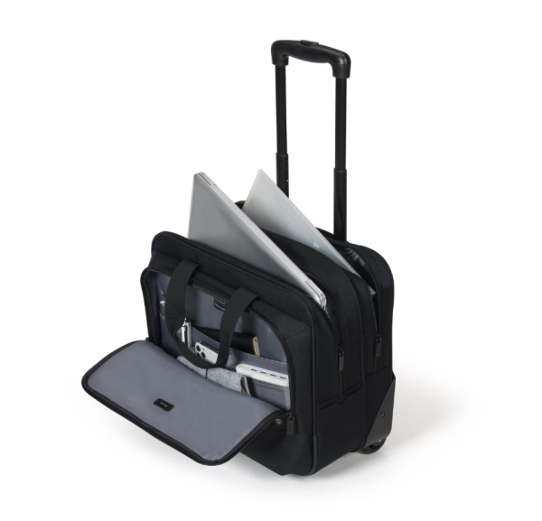 Dicota Torba za laptop Roller Eco Top Traveller Base 16" crna, D31985-RPET