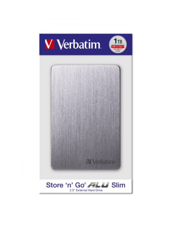 HDD E2.5" Verbatim 1TB USB 3.2 Store'n'Go 53662, Space grey
