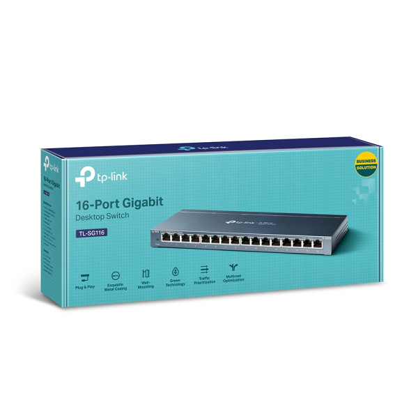 TP-Link LAN Switch TP-Link TL-SG116 10/100/1000 16port