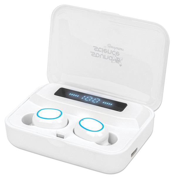 Manhattan Slušalice TWS Manhattan 180399 Bluetooth 5.0 bele