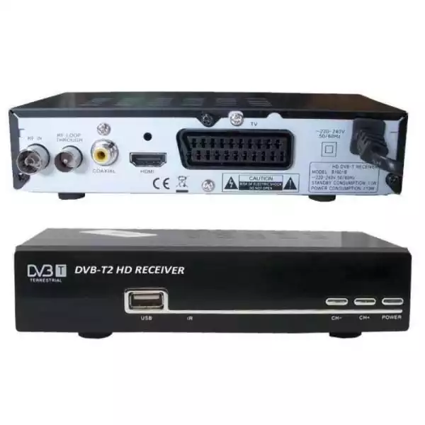 Bear Digitalni risiver DVB-T2 Bear DTV-202 -1880