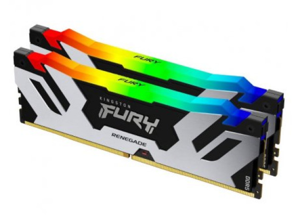 DIMM DDR5 32GB (2x16GB kit) 7600MT/s KF576C38RSAK2-32 FURY Renegade Silver RGB XMP