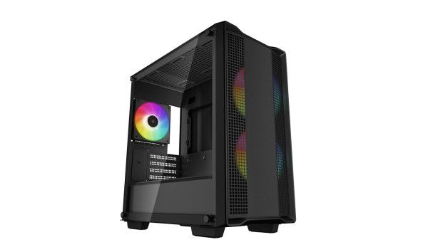 DeepCool Kućište DeepCool CC360 ARGB crni , R-CC360-BKAPM3-G-1