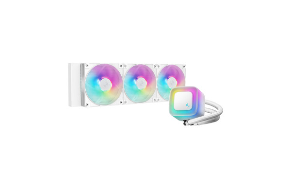 DeepCool CPU Hladnjak DeepCool LE360 V2 ARGB Belo, R-LE360-WHAMMN-G-2