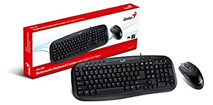 Genius Smart KM-200, BLK,USB,SER