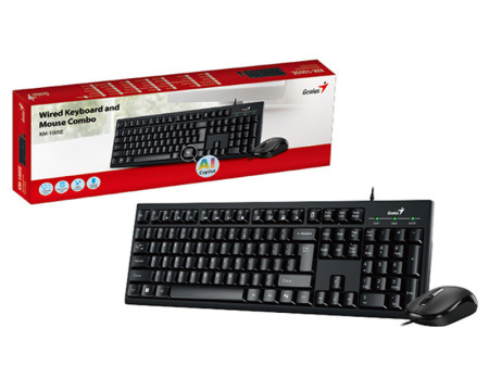 Genius KM-100SE, BLK, USB, US