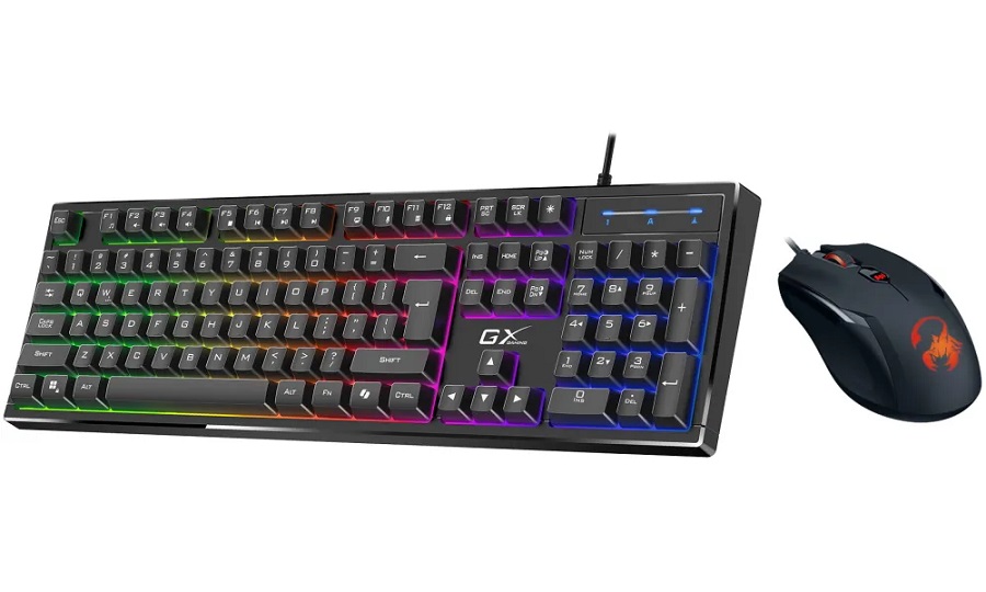 Genius SCORPION KM-GX6, BLK, US, USB