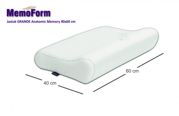 MemoForm Anatomski jastuk Grande Memory 40x60    136397
