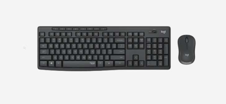 Logitech MK295 Silent Wireless Desktop Graphite RUS