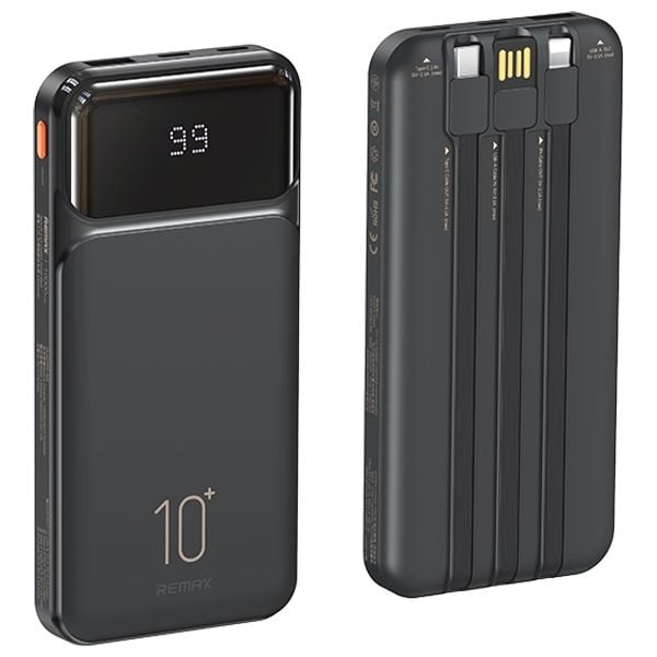 REMAX  RPP-683 -  2.1A Cabled Power Bank 10000mAh  10000mAh