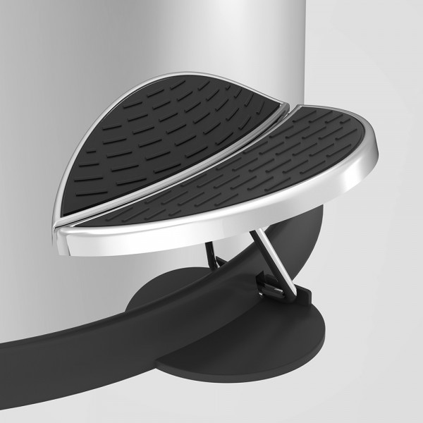 VINOKS Kanta za otpatke sa pedalom INOX 16 lit  (visina 430mm, prečnik 250mm)
