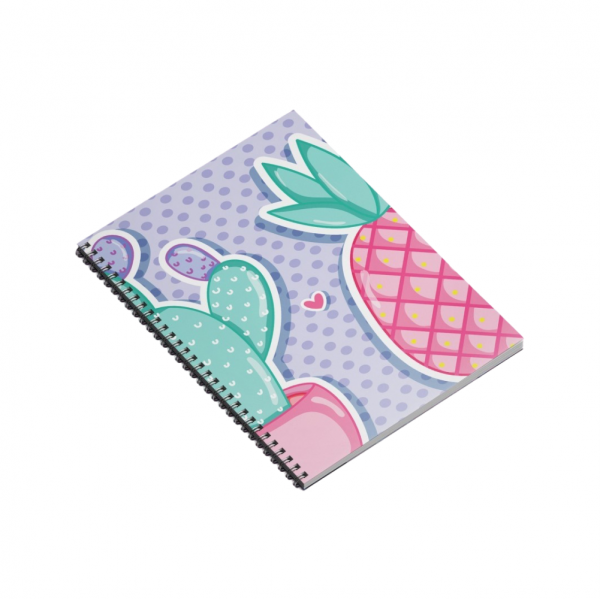 Helios Sveska A5 Mandala Pastel collection spirala sk 100l (HL)