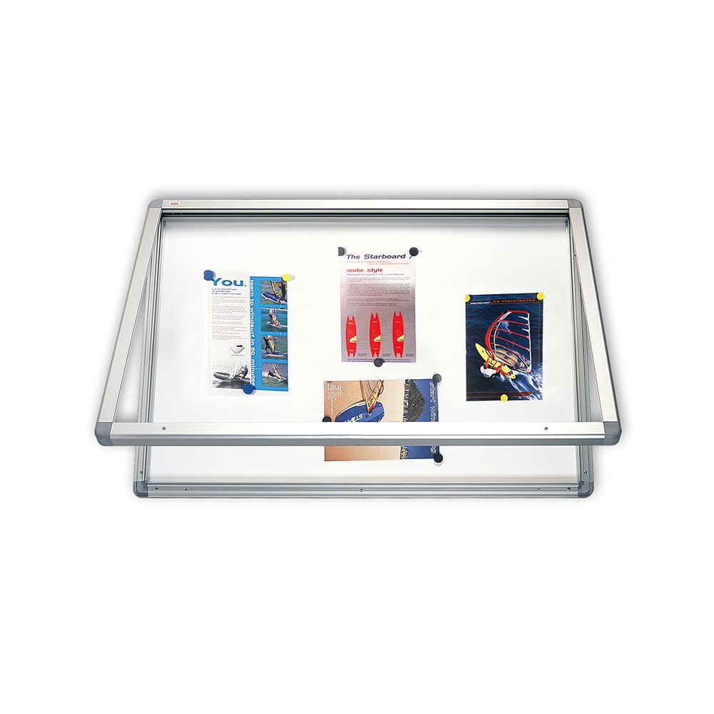 2x3 Tabla oglasna GS1129 sa vratima i inbus ključem, bela magnetna 120x90, C074