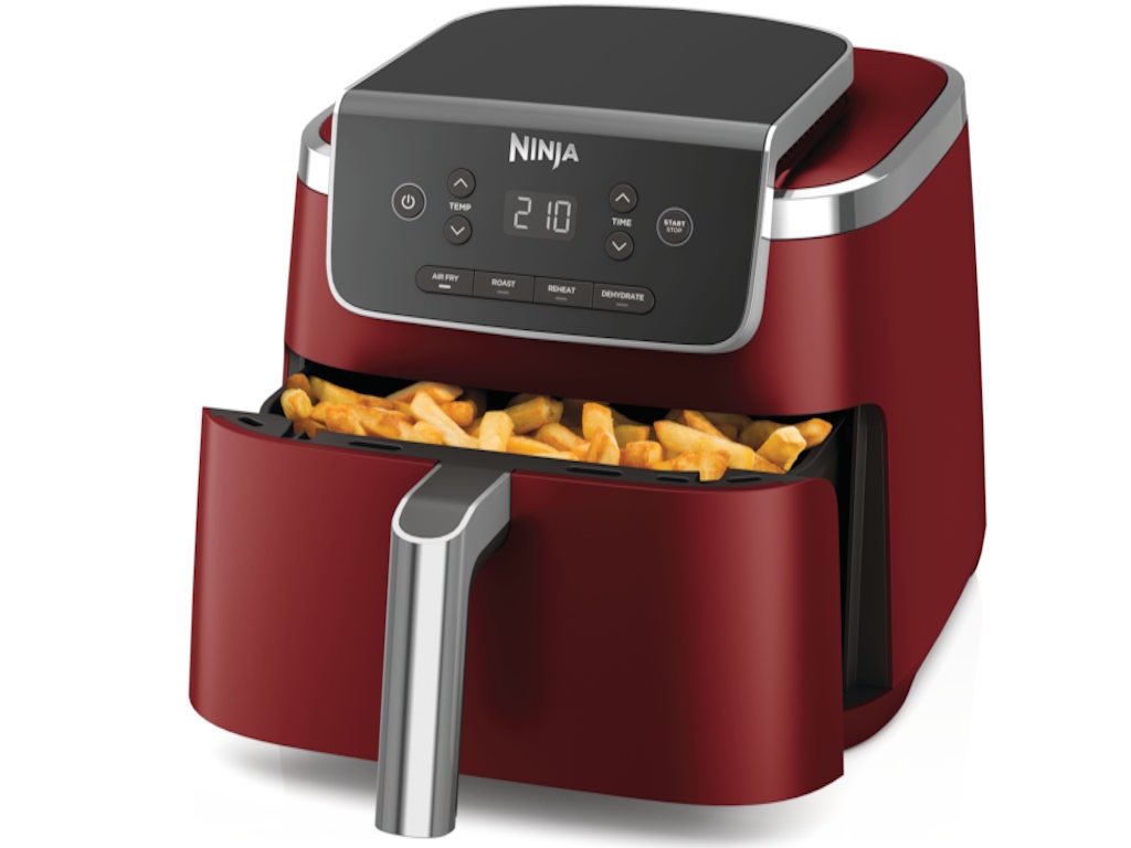 NINJA Airfryer jedna korpa, 2000W, 4.7L, crvena, AF140EUCM