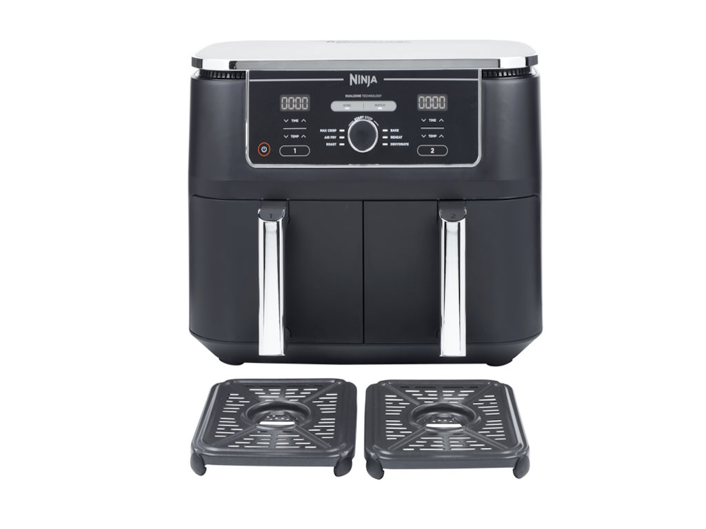 NINJA Airfryer  dupla korpa, 9.5L, 2470W, crna, AF400EU