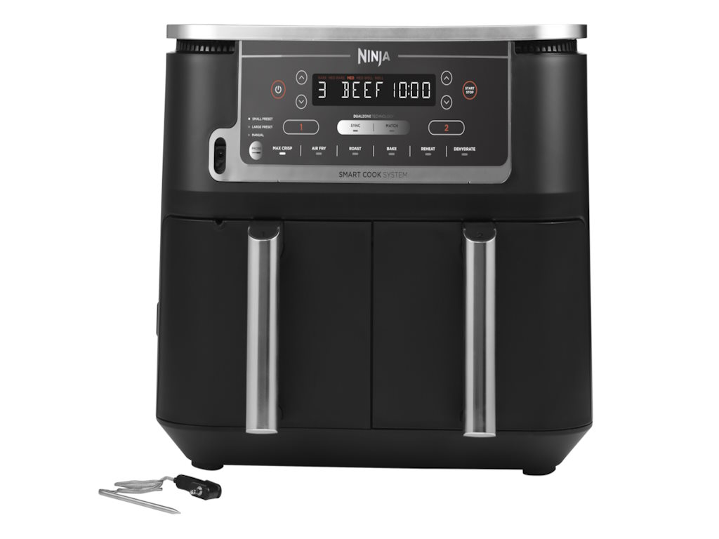 NINJA Airfryer dupla korpa, 2470W, 9.5L, crna, AF451EU