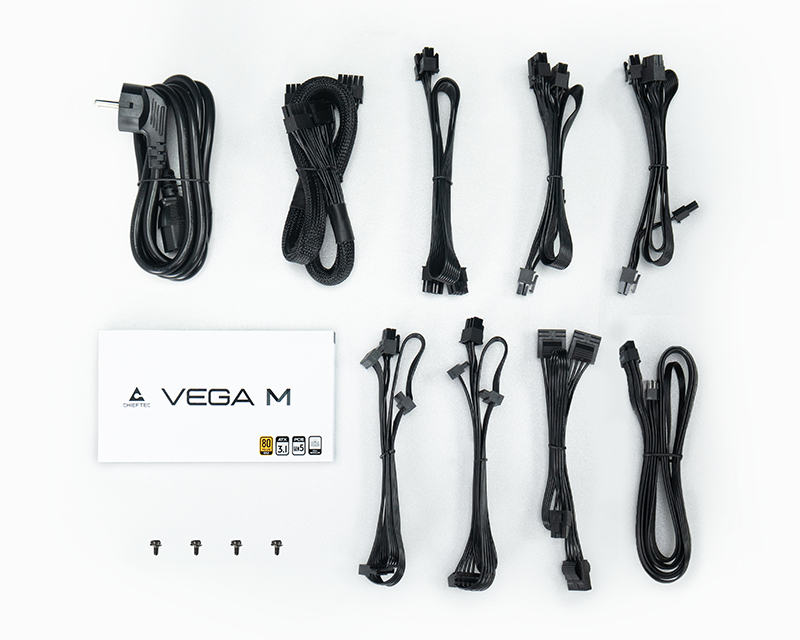 Chieftec PPG-1000-C 1000W VEGA 80Plus Gold napajanje 5Y