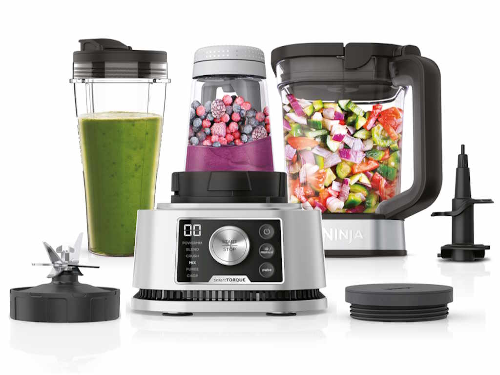 NINJA Blender Foodie Nutri, 3u1, 1200W, siva, CB350EU