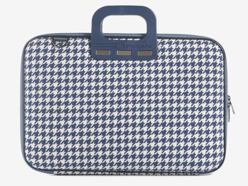 Bombata Torba Pied de Poule 15,6", Dark Blue, E00842 11