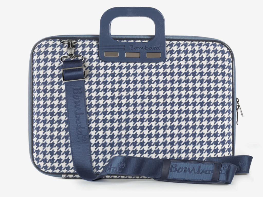 Bombata Torba Pied de Poule 15,6", Dark Blue, E00842 11
