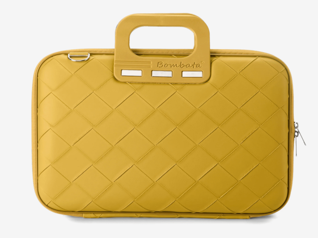 Bombata Torba Intrecciato 15,6/16 Yellow, E00874 6