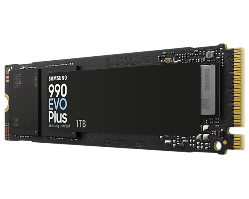 SAMSUNG 1TB M.2 NVMe MZ-V9S1T0BW 990 EVO Plus Series SSD, MZ-V9S1T0BW