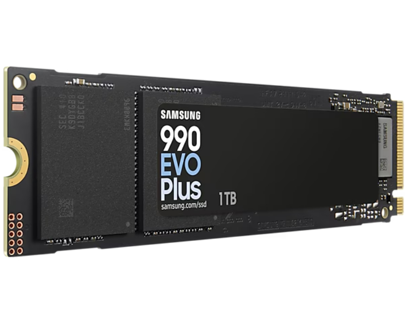SAMSUNG 1TB M.2 NVMe MZ-V9S1T0BW 990 EVO Plus Series SSD, MZ-V9S1T0BW
