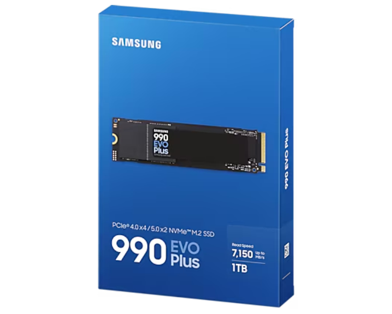 SAMSUNG 1TB M.2 NVMe MZ-V9S1T0BW 990 EVO Plus Series SSD, MZ-V9S1T0BW