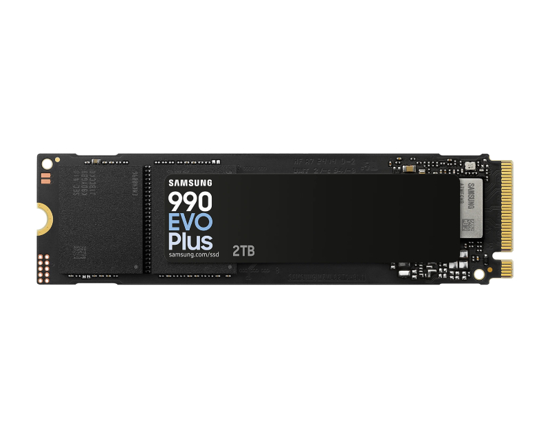 SAMSUNG 2TB M.2 NVMe MZ-V9S2T0BW 990 EVO Plus Series SSD, MZ-V9S2T0BW