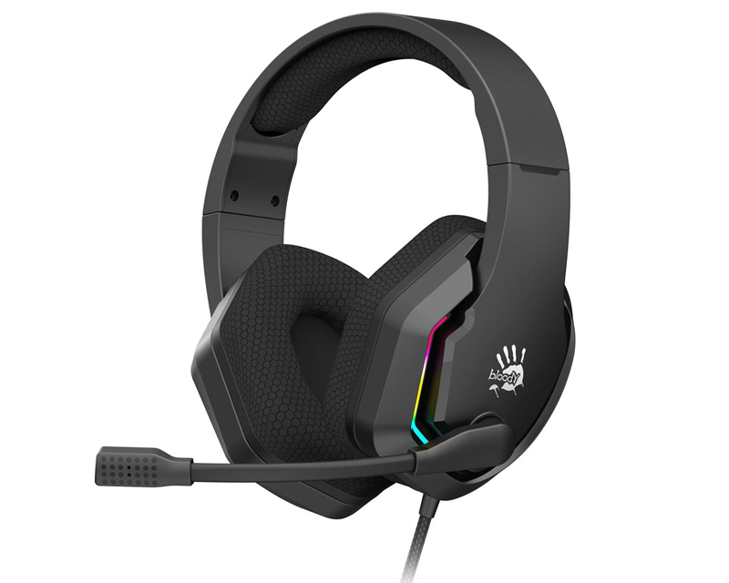 A4 TECH G260P Bloody Neon Gaming 3.5mm & USB crne slušalice