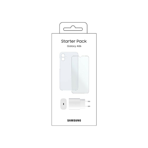 SAMSUNG StarterPack A06 (punjač+staklo+futrola)