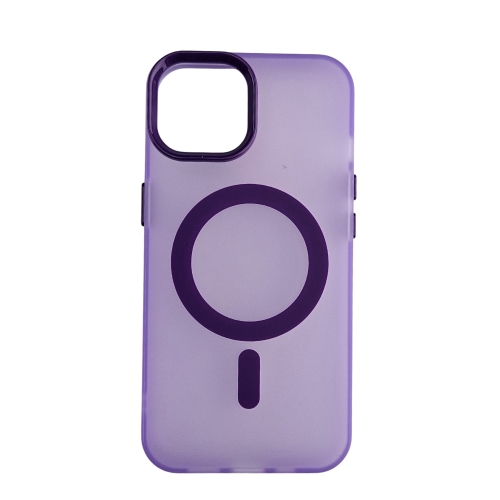 Razno Silikonska futrola Magsafe FLURO COLOR Iphone 13/14 LJUBIČASTA