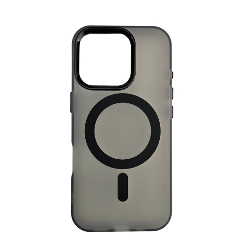 Razno Silikonska futrola Magsafe FLURO COLOR Iphone 16 PRO CRNA