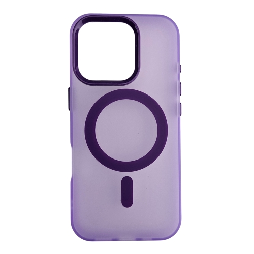 Razno Silikonska futrola Magsafe FLURO COLOR Iphone 16 PRO MAX LJUBIČASTA