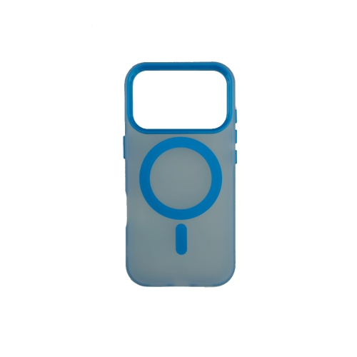 Razno Silikonska futrola Magsafe FLURO COLOR Iphone 17 Pro PLAVA