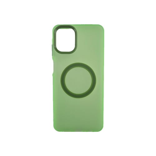 Razno Silikonska futrola Magsafe FLURO COLOR Samsung A07 ZELENA
