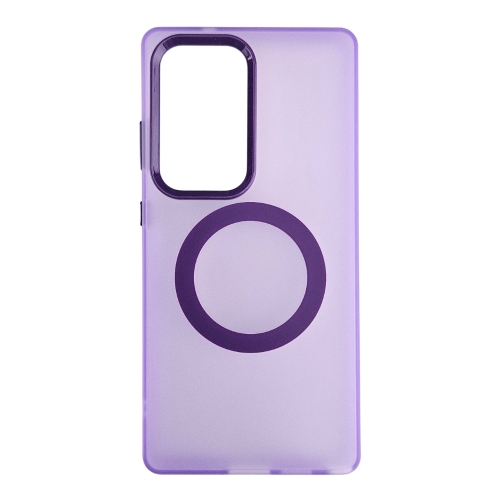 Razno Silikonska futrola Magsafe FLURO COLOR Samsung S25 ULTRA LJUBIČASTA