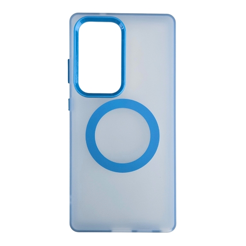 Razno Silikonska futrola Magsafe FLURO COLOR Samsung S25 ULTRA PLAVA