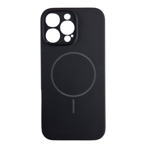 Razno Silikonska futrola Magsafe LUX Iphone 16 PRO MAX CRNA