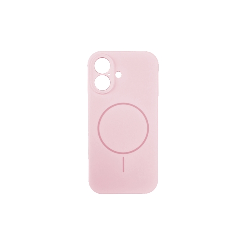 Razno Silikonska futrola Magsafe LUX Iphone 17 PUDER ROZE