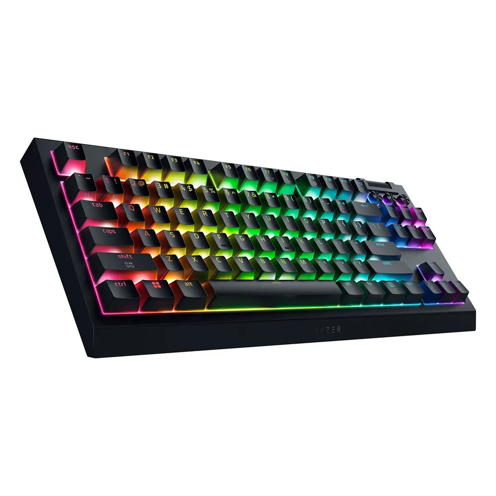 BlackWidow V4 Tenkeyless HyperSpeed - Wireless Mechanical Gaming Keyboard (Orange Tactile Switch)
