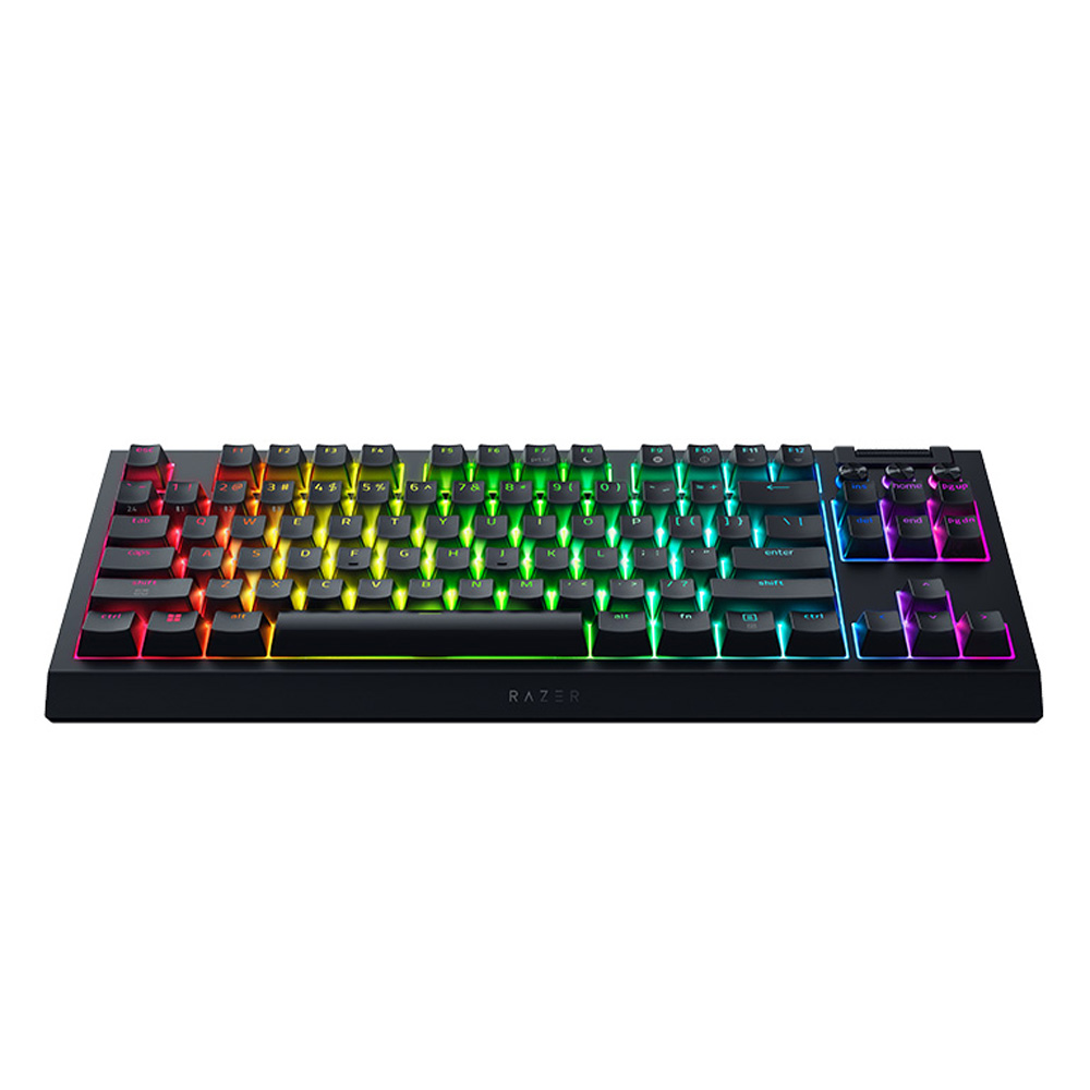 BlackWidow V4 Tenkeyless HyperSpeed - Wireless Mechanical Gaming Keyboard (Orange Tactile Switch)