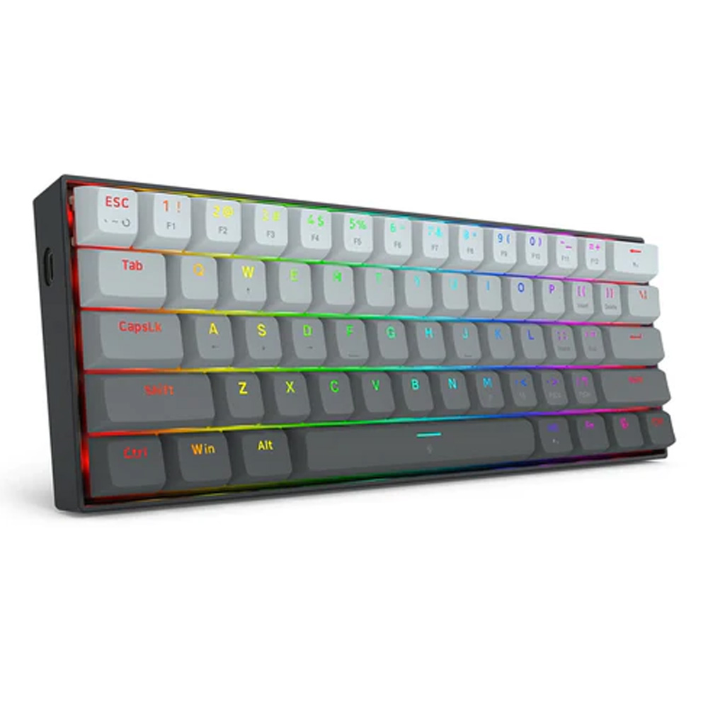 Fizz K617 RGB black, Wired Keyboard, Magnetic