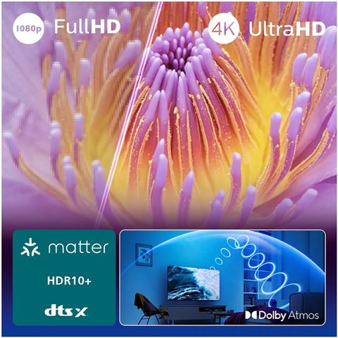 PHILIPS LED TV 65PUS7000/12, 4K, TITAN, CRNI