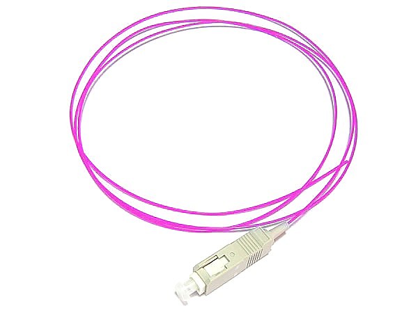 Pigtejl SC/UPC, Econ, MM OM4, 0,9mm, violet, Sx, 1,5m