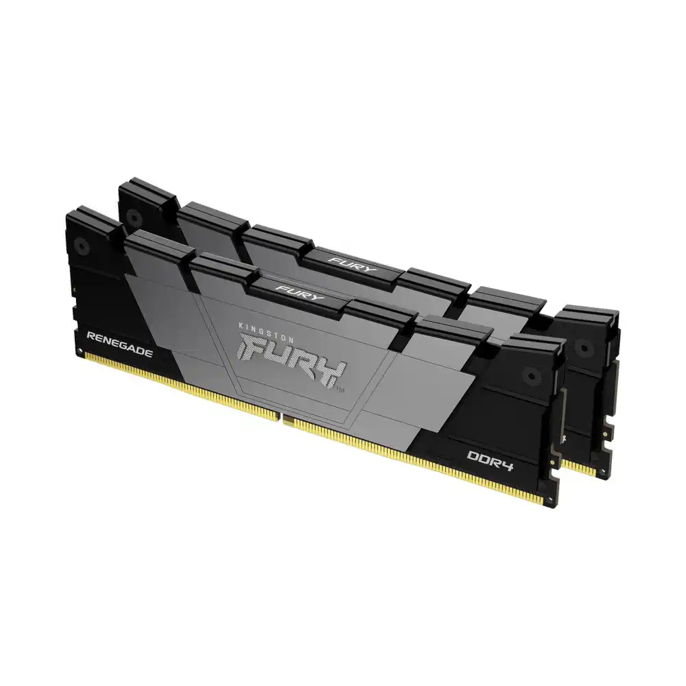 DDR4 16GB (2x8GB) 3200MHz [FURY RENEGADE], Non-ECC UDIMM, CL16 1.35V, 288-Pin 1Rx8, Memory Kit, w/Heatsink, XMP